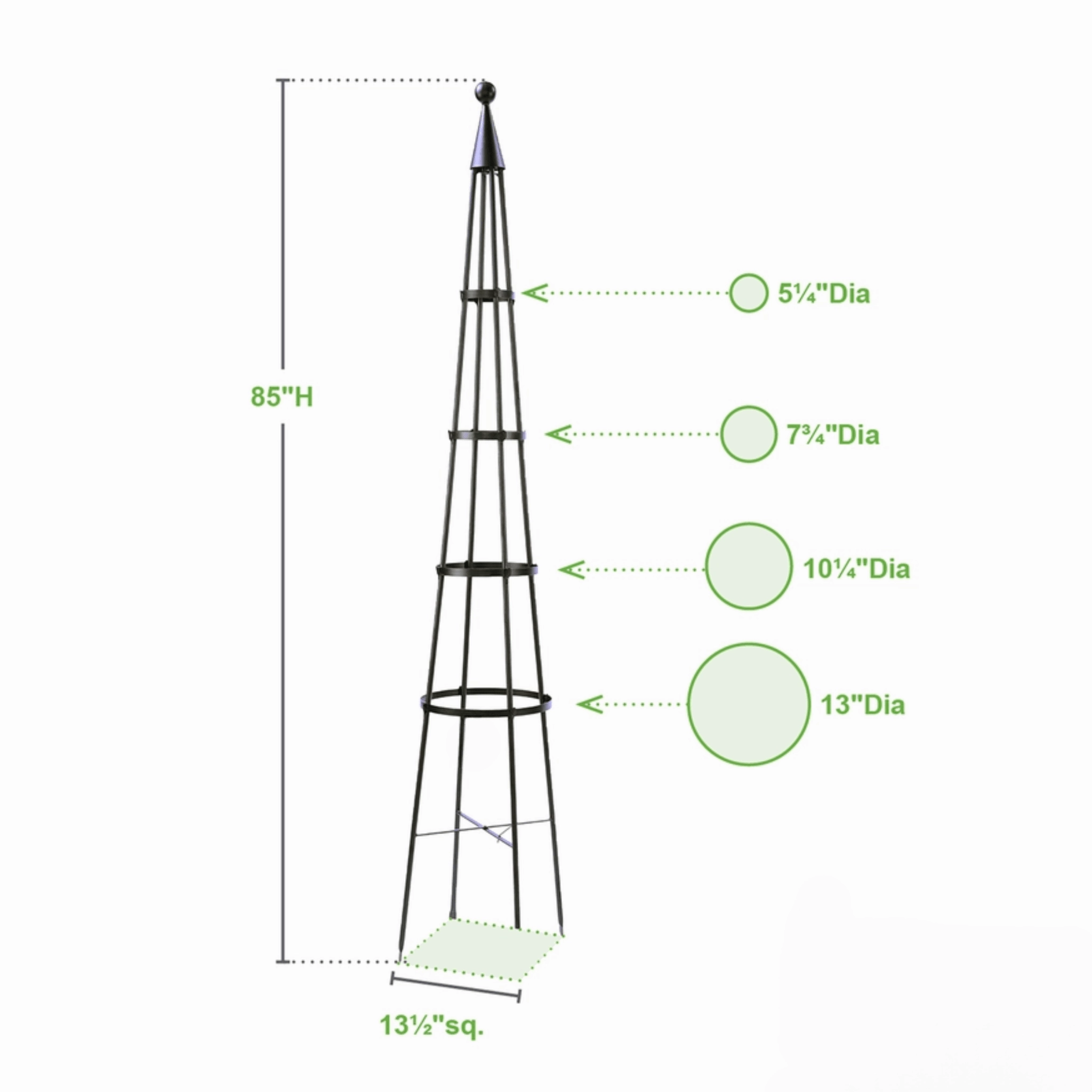 Multi Ring Obelisk