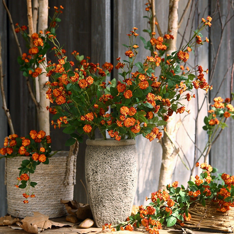 Multiflora rose Artificial Flower Stem MULTIFLORAROSE002-3