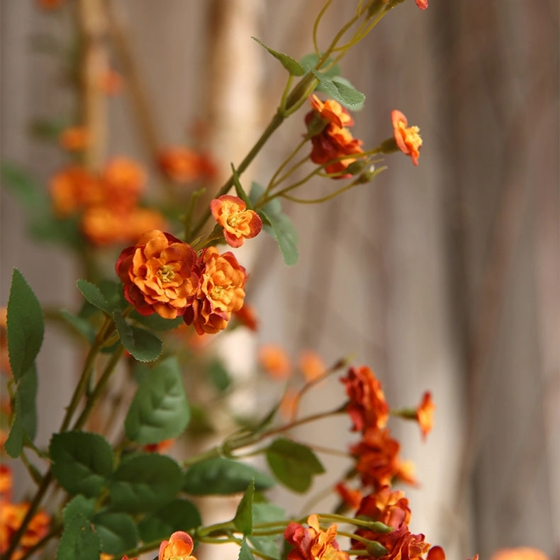 Multiflora rose Artificial Flower Stem MULTIFLORAROSE002-3