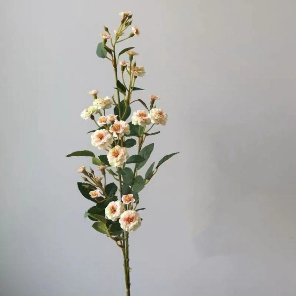 Multiflora rose Artificial Flower Stem Pink MULTIFLORAROSE004,dried artificial flower