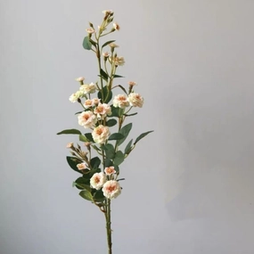 Multiflora rose Artificial Flower Stem Pink MULTIFLORAROSE004,dried artificial flower