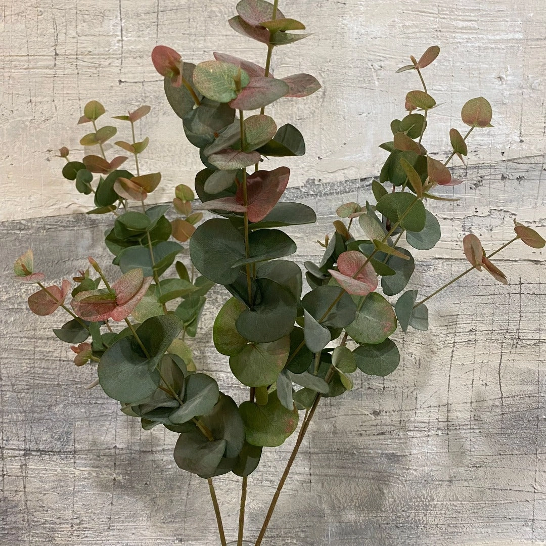 Natural Blush Eucalyptus Spray 85cm