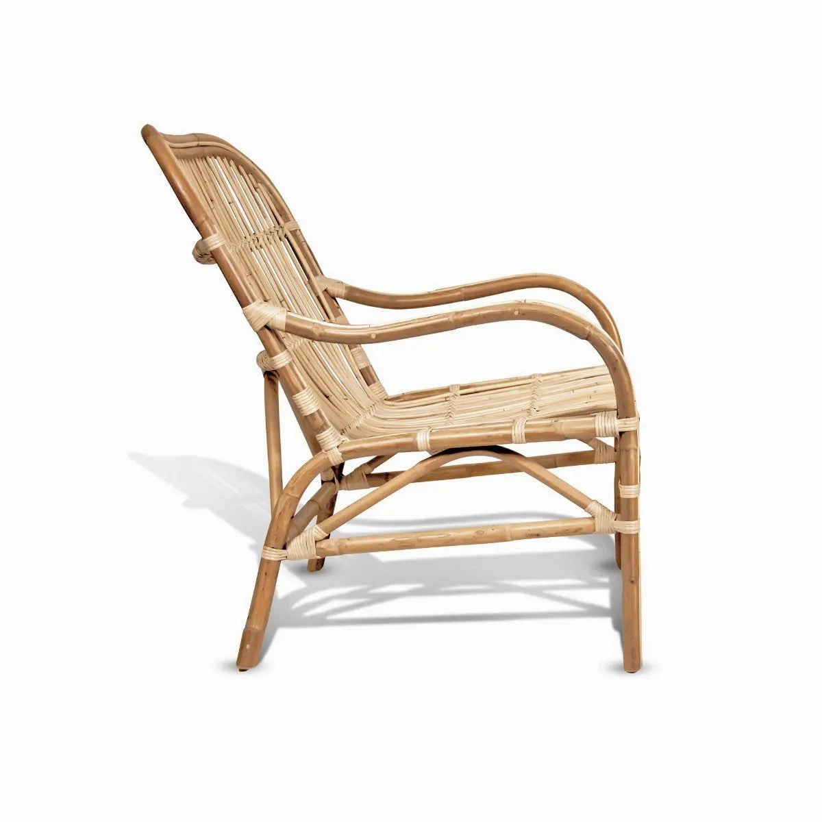 Natural Rattan Riviera Arm Chair