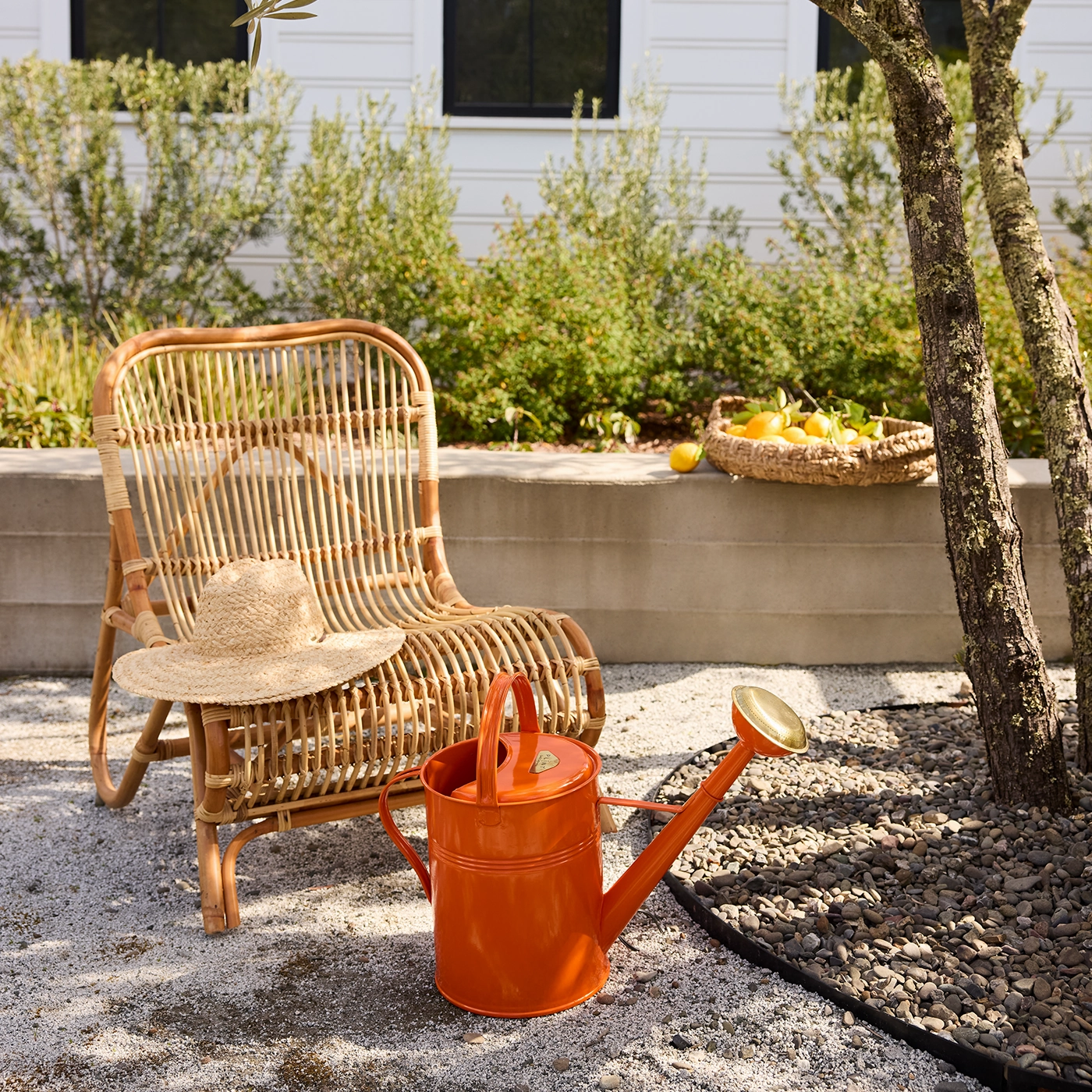 Natural Rattan Riviera Arm Chair