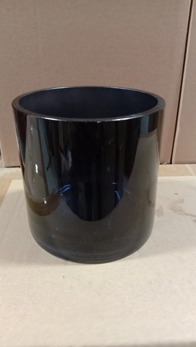 Navy Blue 4" Cylinder Vase,aesthetic flower vase