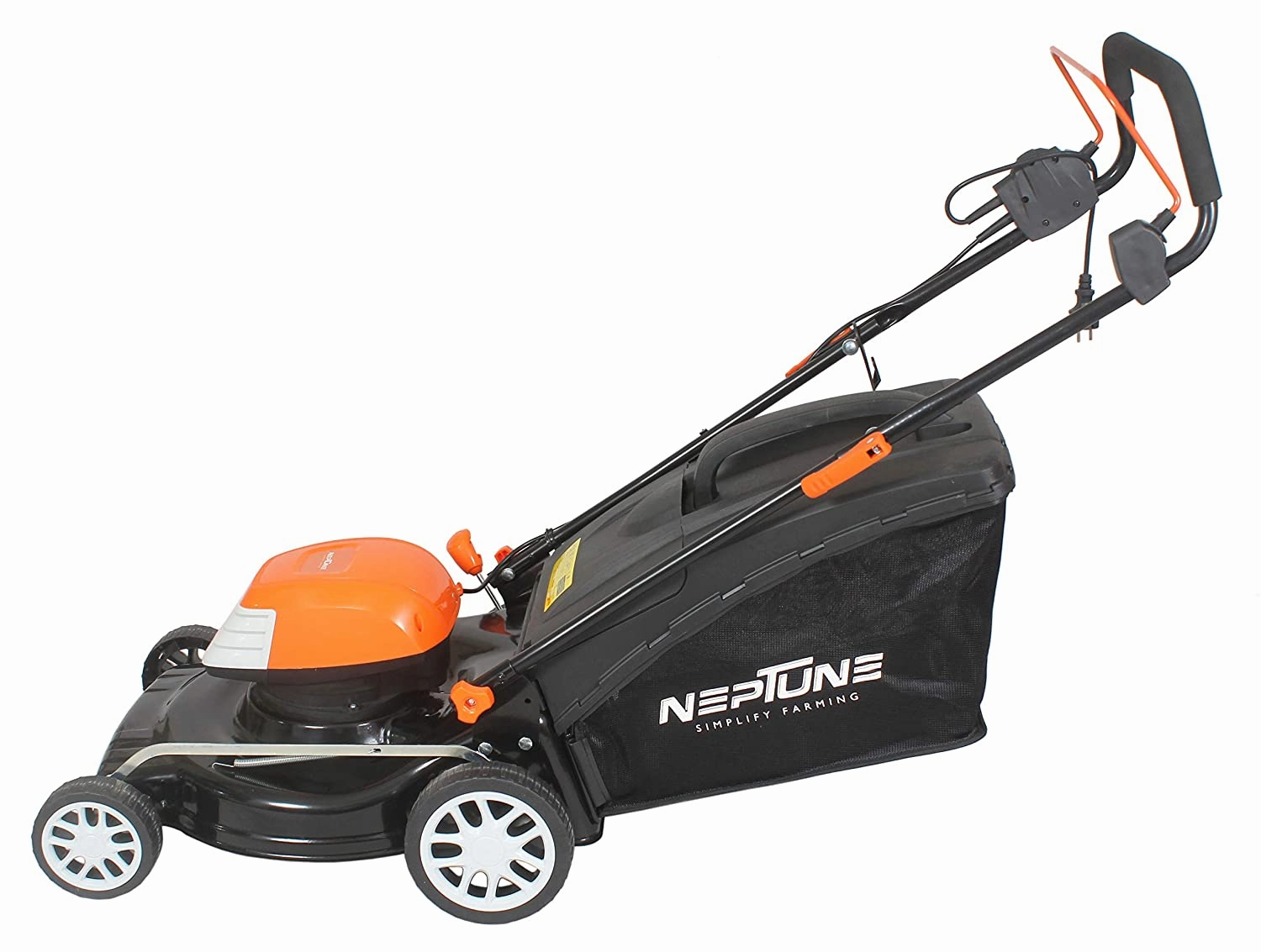 Neptune 1800 W Electric Rotary Lawn Mower With Grass Catcher Box, Grass Cutting Machine For Garden LM-16-E