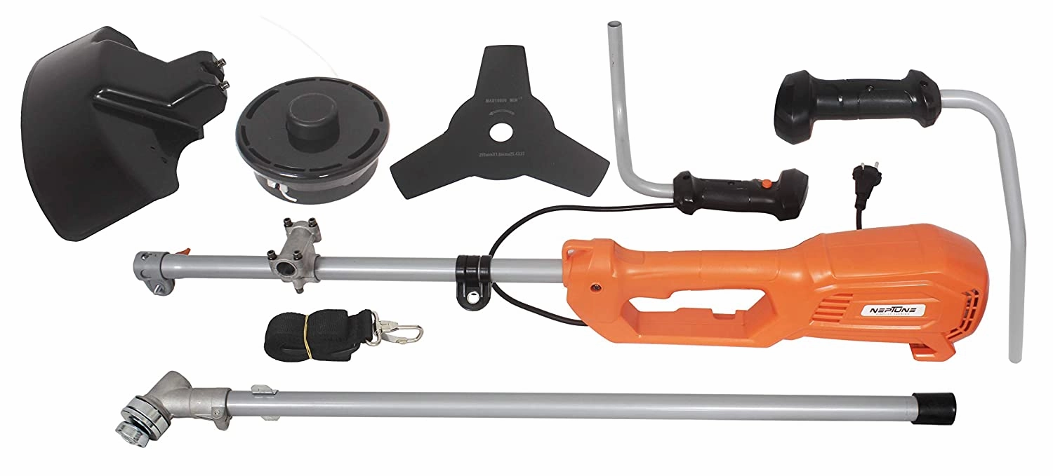 Neptune 2 in 1 Electric Brush Cutter & Grass Trimmer 1400W, 380MM Cutting Width BC-1200E