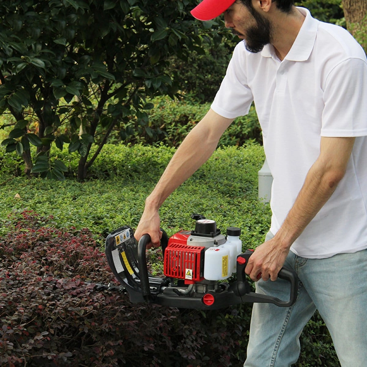 Neptune 2 Stroke Petrol Engine Hedge Trimmer With 24 Inch Cutter Bar HT-600