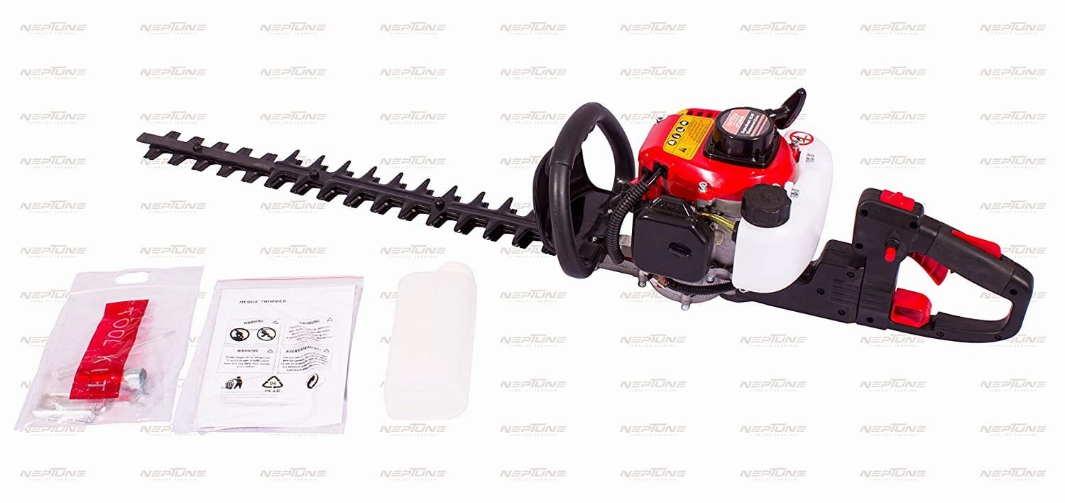 Neptune 2 Stroke Petrol Engine Hedge Trimmer With 24 Inch Cutter Bar HT-600