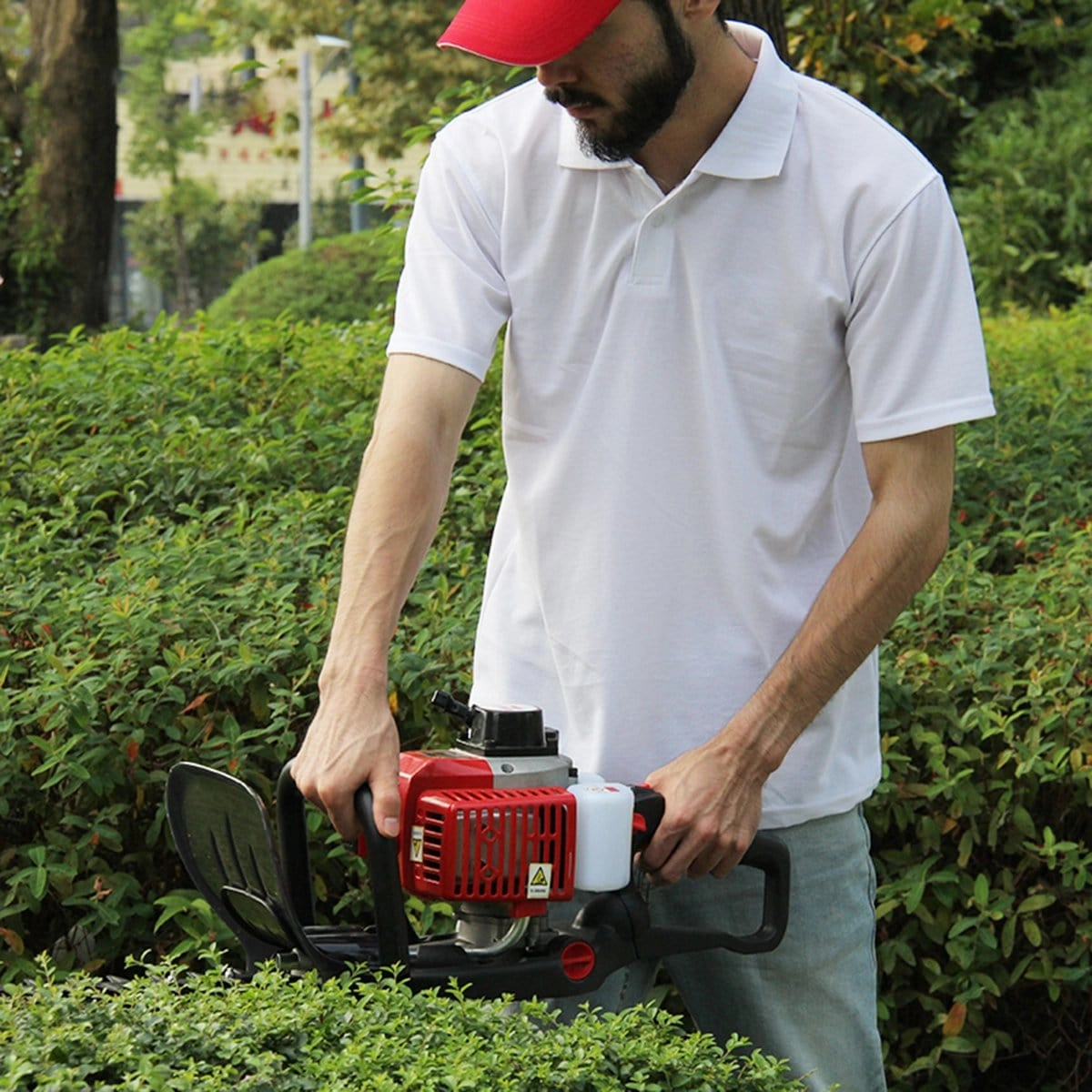 Neptune 2 Stroke Petrol Engine Hedge Trimmer With 24 Inch Cutter Bar HT-600