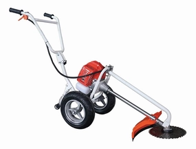Neptune Heavy Duty 2 Stroke 43CC Petrol Engine Trolley Hand Push Brush Cutter With Wheels BC-520W,organic plant fertilizer