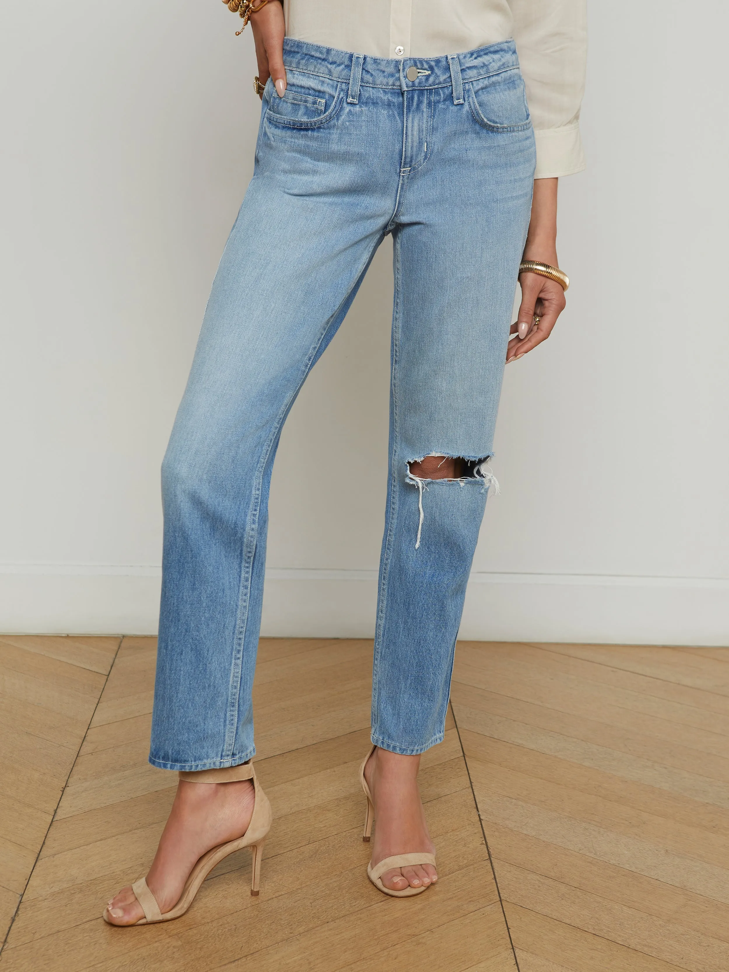 Nevia Schlaffer Gerade-Schenkel Jeans