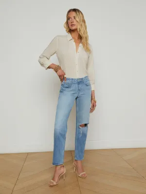 Nevia Schlaffer Gerade-Schenkel Jeans