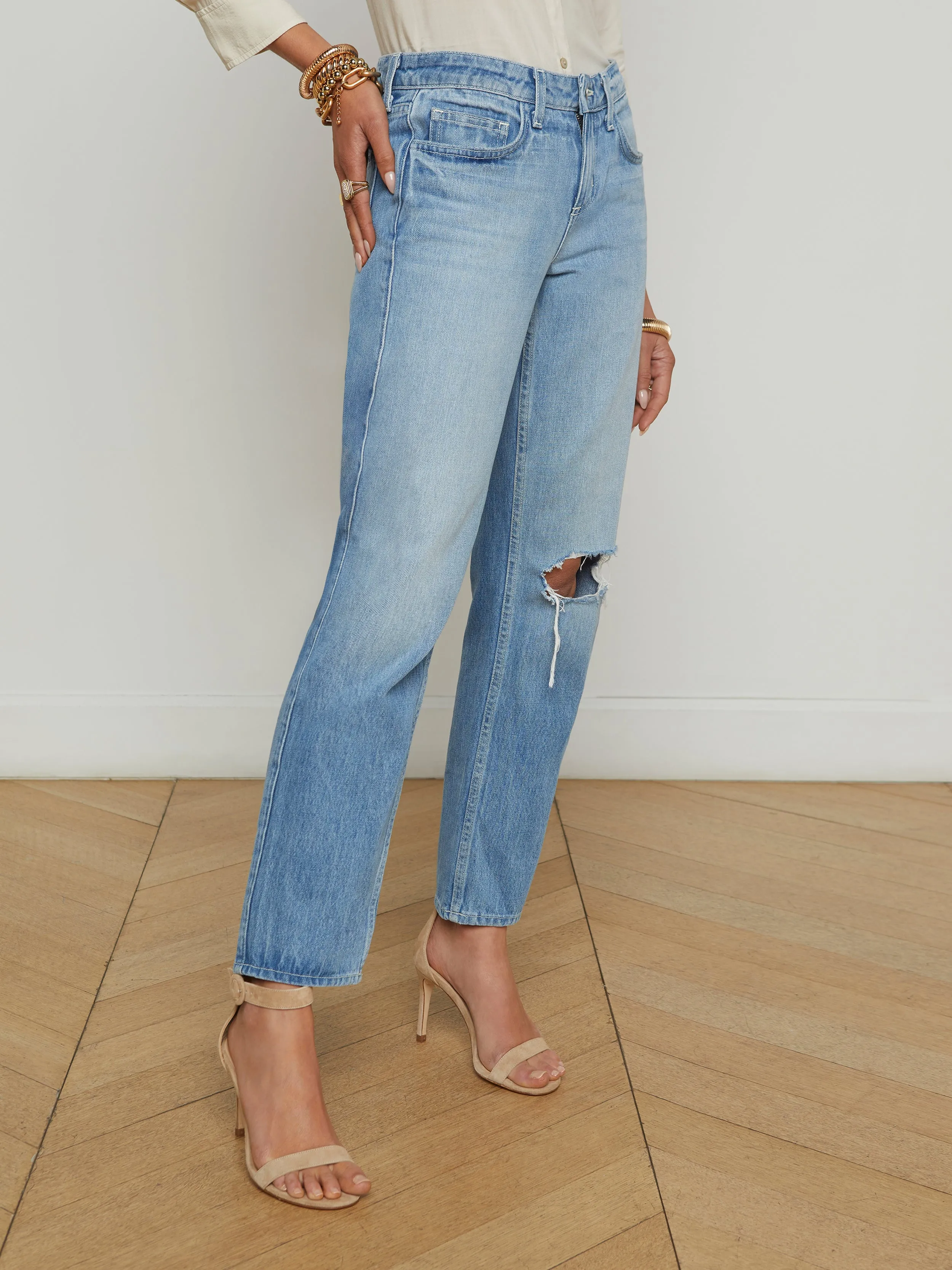 Nevia Schlaffer Gerade-Schenkel Jeans