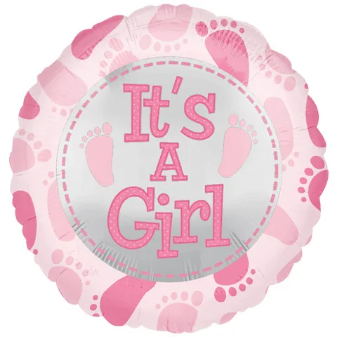 New Baby Girl Helium Balloon,realistic flower bouquet 