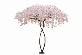 New 2.8m Light Pink Tall Hanging Cherry Blossom Tree with artificial flower XDTMB22-5? realistic flower bouquet  