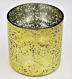 NEW!! Gold Wedding Centrepiece (6") Mercury Cylinder Glass Vase,aesthetic flower vase