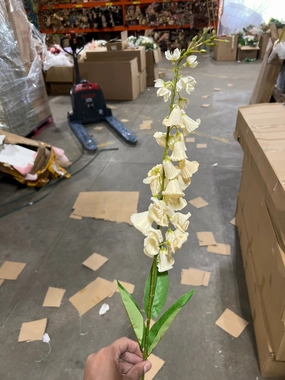 New Artificial flower Bells of Ireland (Champagne) realistic flower bouquet  