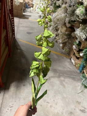 New Artificial flower Bells of Ireland (Green) realistic flower bouquet  