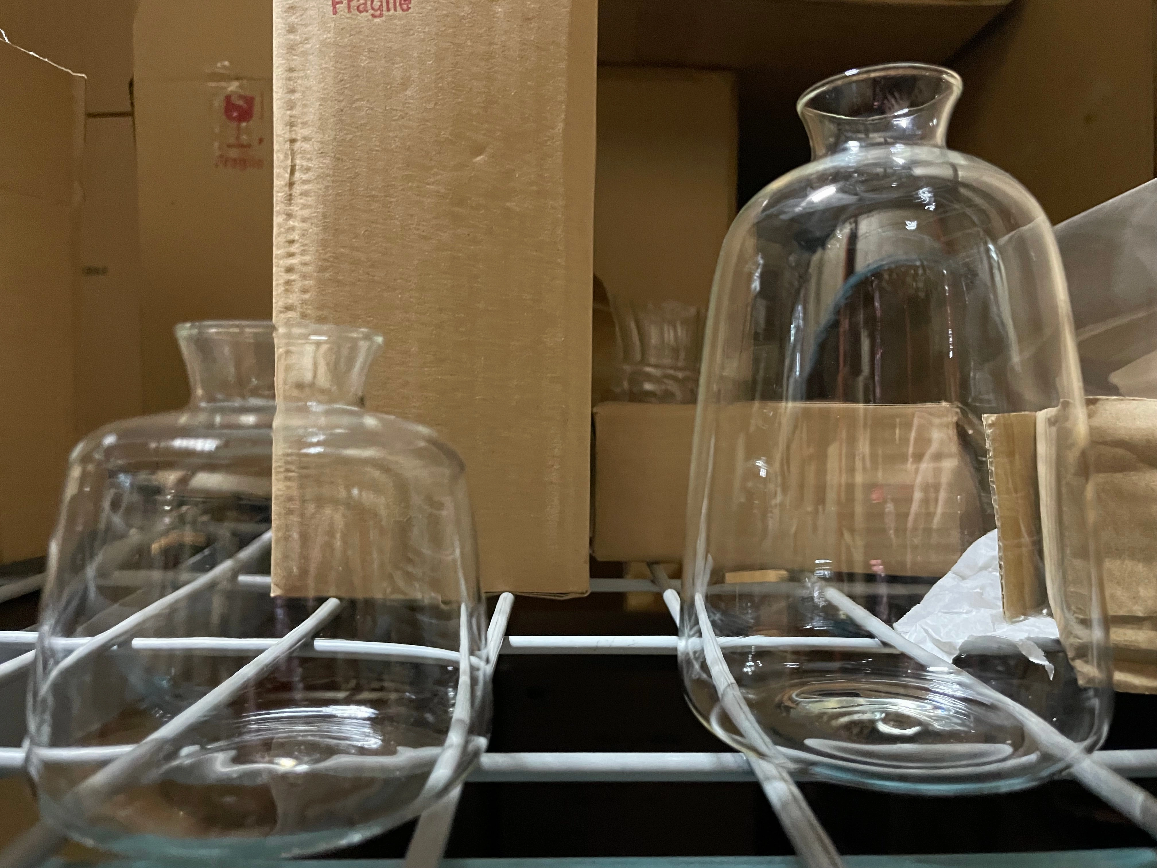 New Clear Bud VASE 5.2" H XD2024-2 bubble