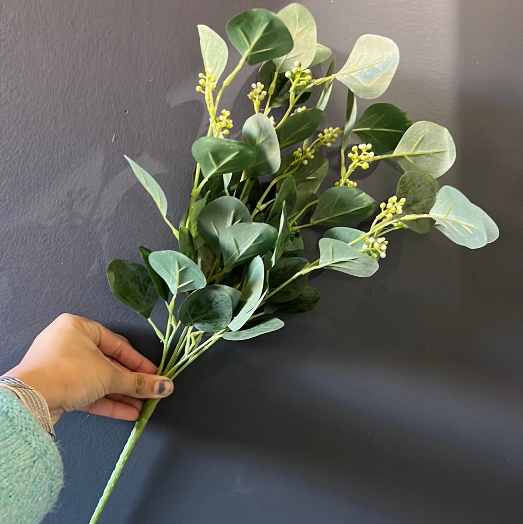 New Green Apple leaf Bunch for Wedding artificial flower Greenery realistic flower bouquet  