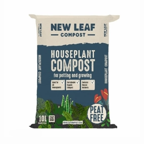 New Leaf Houseplant 10L Compost,garden compost bin