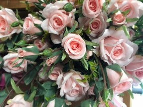 New Loli Artificial Rose Spray pink artificial flower bouquet  