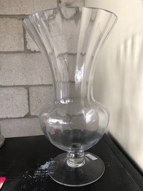 New Small Bud vase 12x7d Ripple,aesthetic flower vase