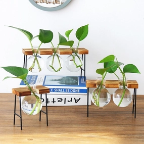 New Vintage Glass Tabletop,hand-painted ceramic vase
