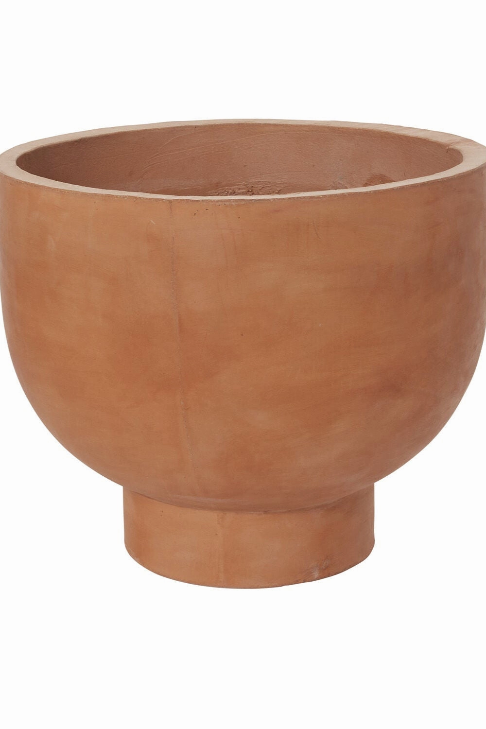 Newport Compote Pot Terracotta 9"