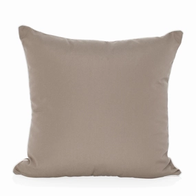 Newport Taupe 22" Outdoor Pillow with Teflon Extreme,garden field mower
