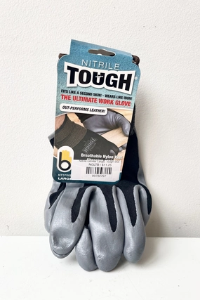 Nitrile Gloves Tough Black Large,potted plant decor