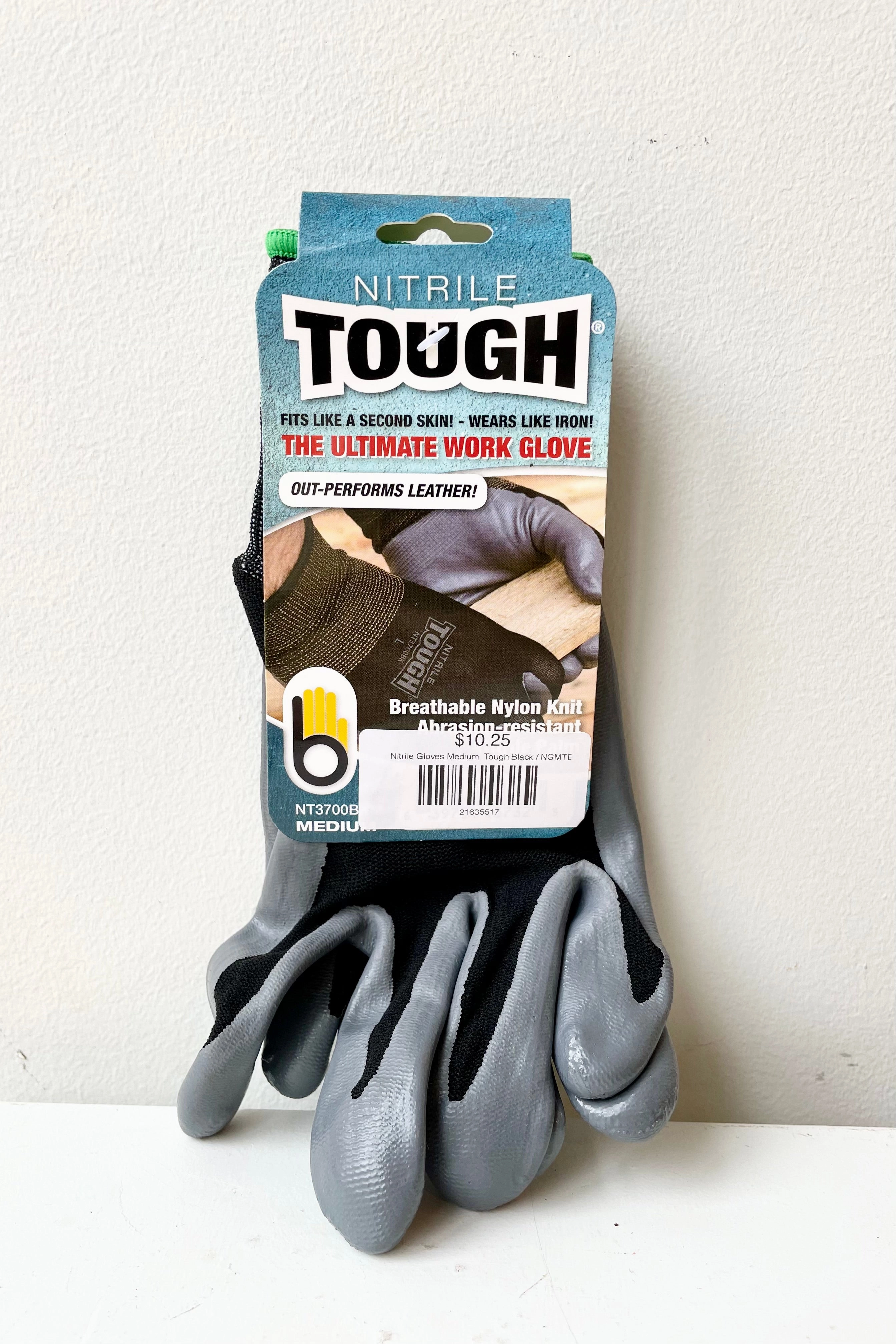 Nitrile Gloves Tough Black Medium,potted plant decor