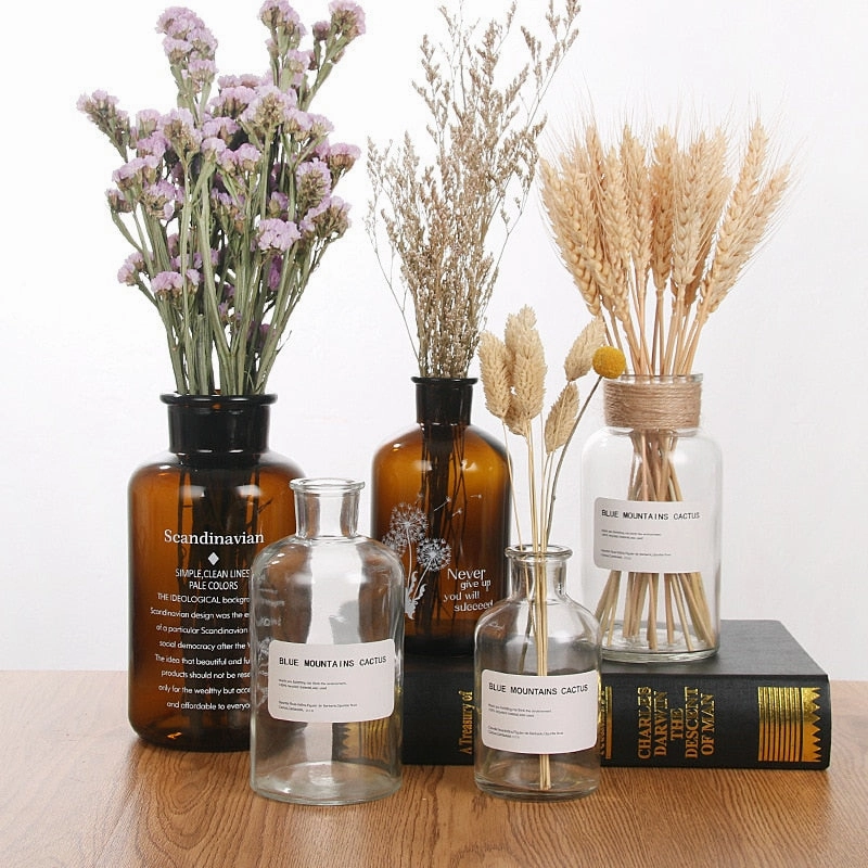 Nordic 20 Kinds  INS Wind Glass,hand-painted ceramic vase