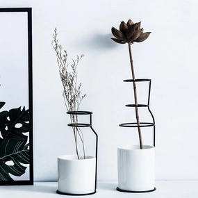 Nordic Decoration Home Art Design,hand-painted ceramic vase
