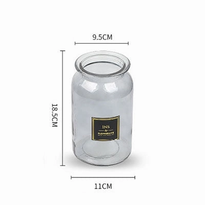 Nordic Design Glass Vase European
