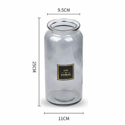 Nordic Design Glass Vase European