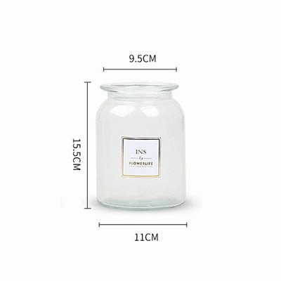 Nordic Design Glass Vase European