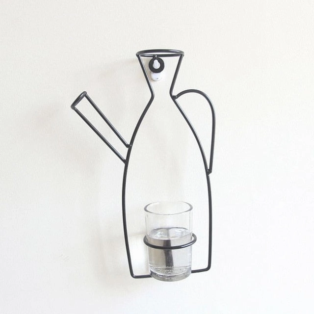 Nordic Style Iron Frame Vase