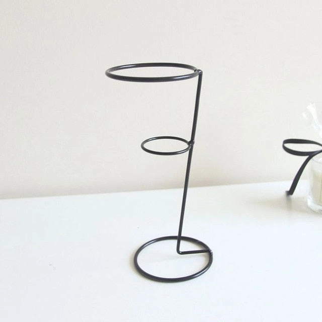 Nordic Style Iron Frame Vase