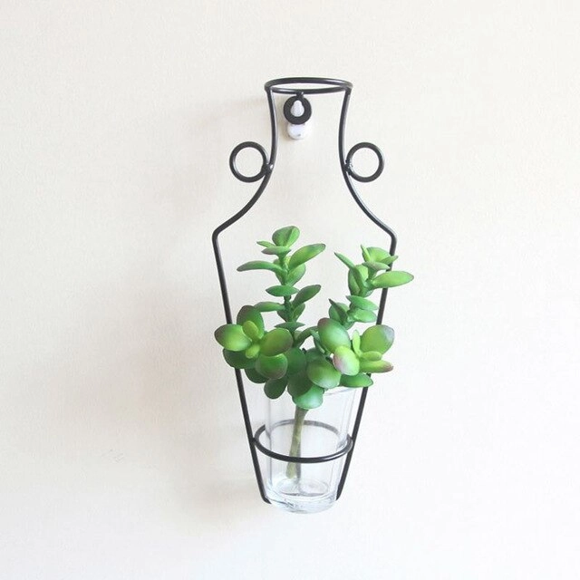 Nordic Style Iron Frame Vase