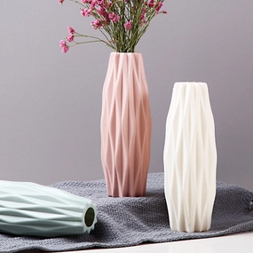 Nordic vase home flower arrangement,hand-painted ceramic vase