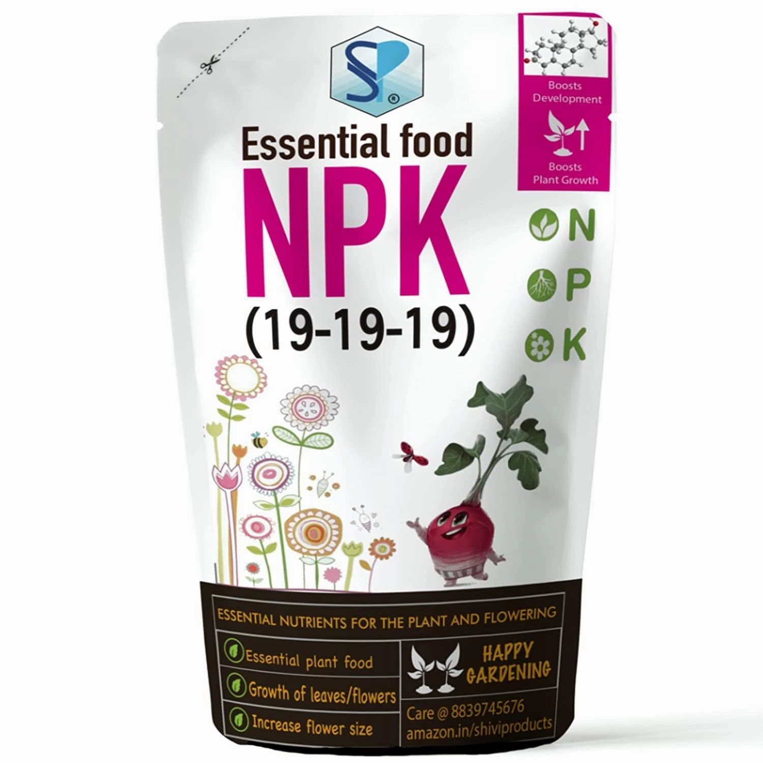 NPK 19 19 19 Fertilizers For Plants,potted plant decor