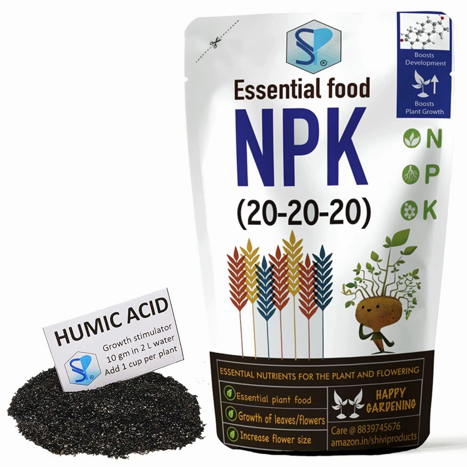 NPK 20-20-20 Fertilizers   Organic Humic Acid Fertilizer