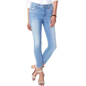 NYDJ Damen Alina Bauchkontroll-Hose mit Used-Look und Knöchellänge