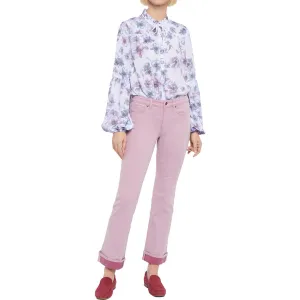 NYDJ Damen Barbara Jeans mit Umschlagbund und Bootcut-Schnitt