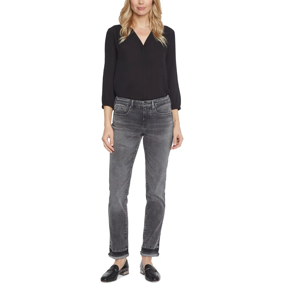NYDJ Damen Denim Stretch Knöcheljeans