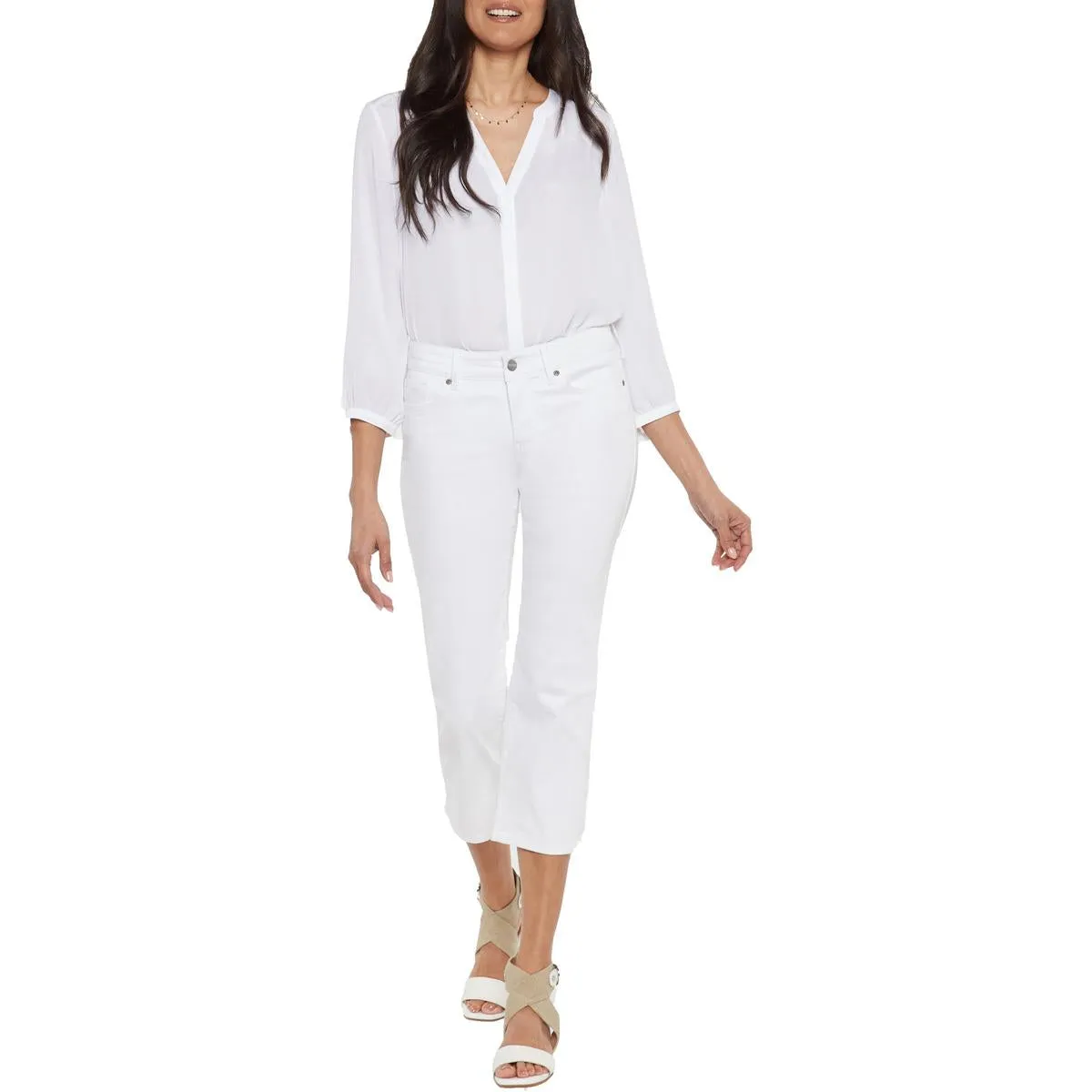 NYDJ Damen Marilyn Crop Denim Cropped Jeans
