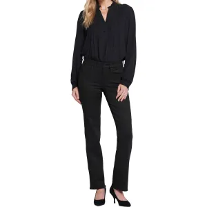 NYDJ Damen Marilyn Stretch Denim Jeans mit geradem Bein