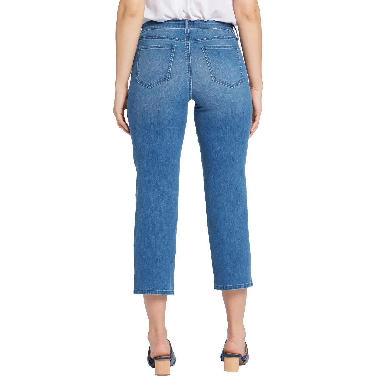 NYDJ Damen Piper Relaxed Denim Cropped Jeans